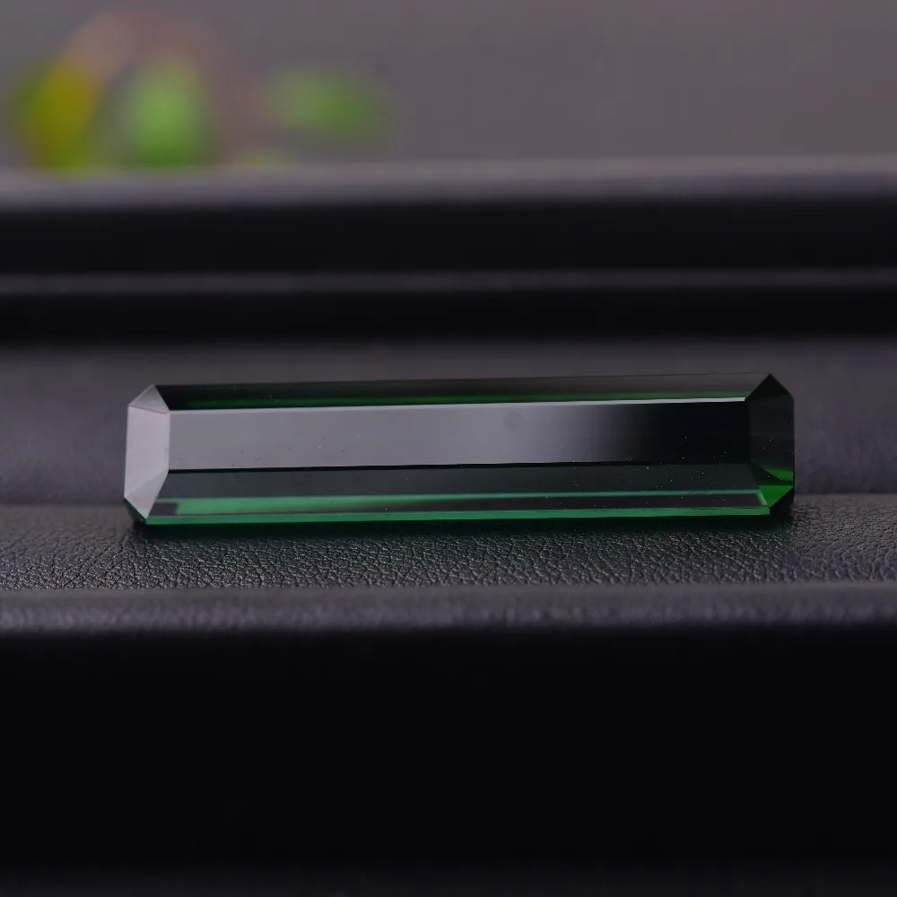

28.16ct tourmaline rectangular 41.1*9.4*7.1mm perfect quality Gemstone