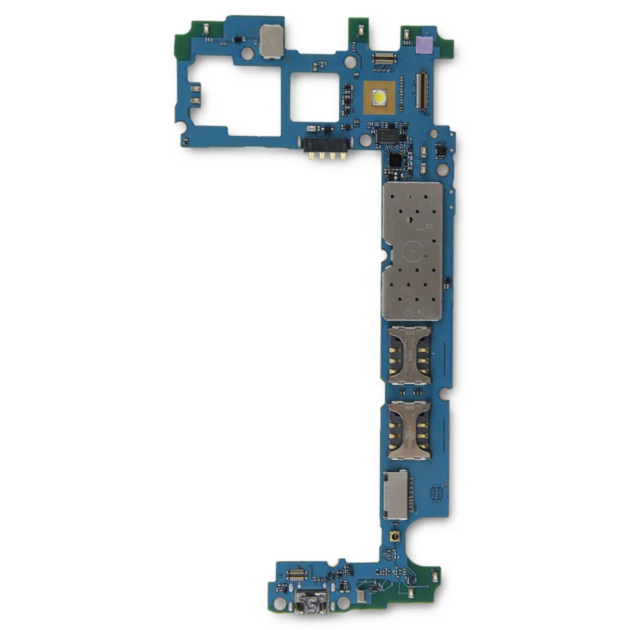 Disassemble Unlocked Dual/Single SIM Logic Main Board For Samsung Galaxy J5 J510F/J510FQ 16GB Motherboard With Full Chips