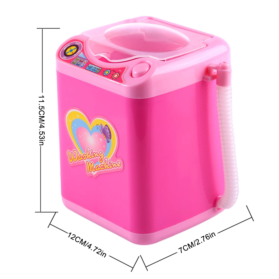 Обучающая игрушка мини электрическая стиральная машина дети ролевые игры Детские игрушки бытовая техника игрушки дропшиппинг-розовый