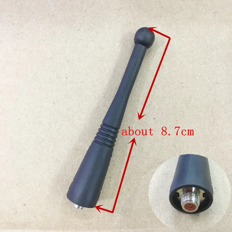 Honghuismart резиновая 800 МГц короткая антенна для motorola ht1000 mtx838 mtx960 mts2000 xts2500 xts3000 и т. д.