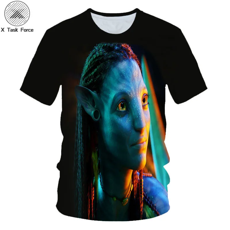

2019 New arrival t shirt men/women Film Avatar 3D printing t-shirts Short sleeve Harajukustyle tshirt streetwear tops