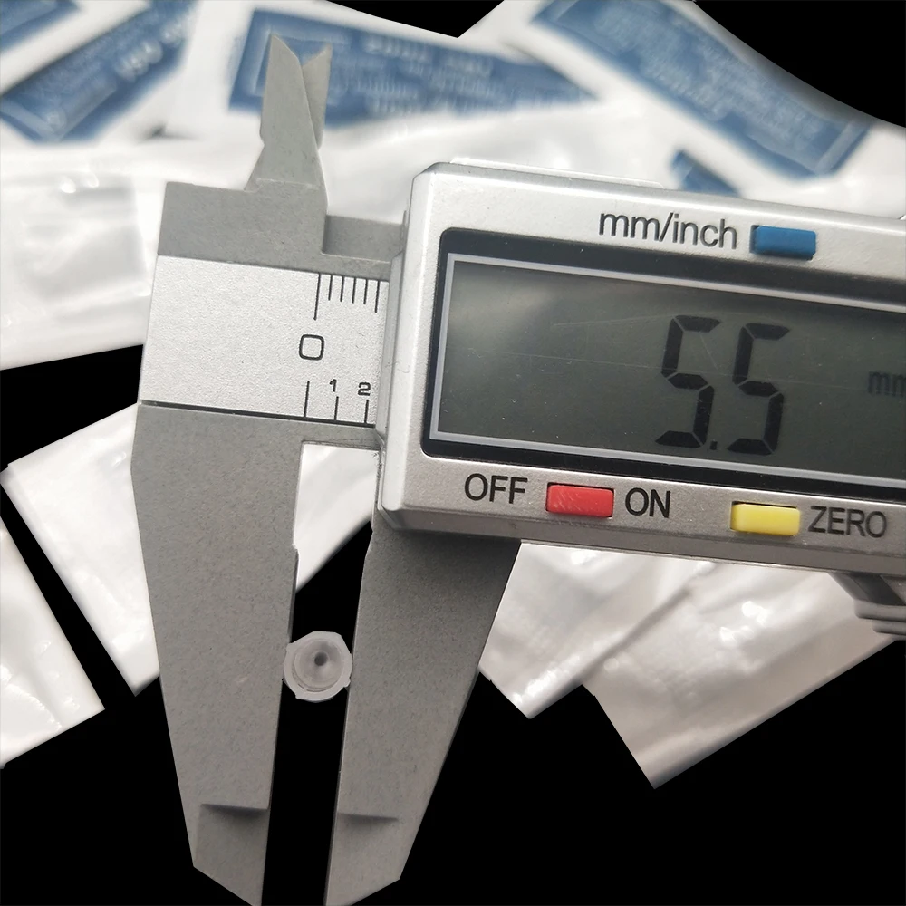 50pcs 5R/7R Needle Tips Dragon/Mosaic/Merlin Machine Needle Caps For Permanent Makeup Eyebrow/Eyeliner/Lip