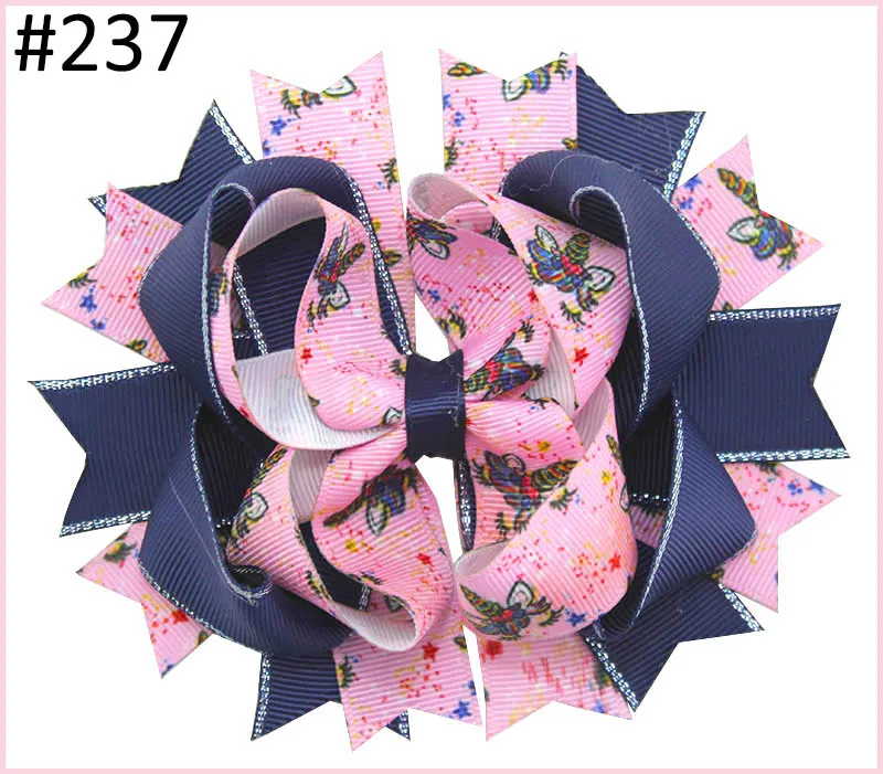 

free shipping 24pcs Newest 4th of july hair bows Girl boutique hair bows Patriotic Bows fourth of july hair bows 102-121