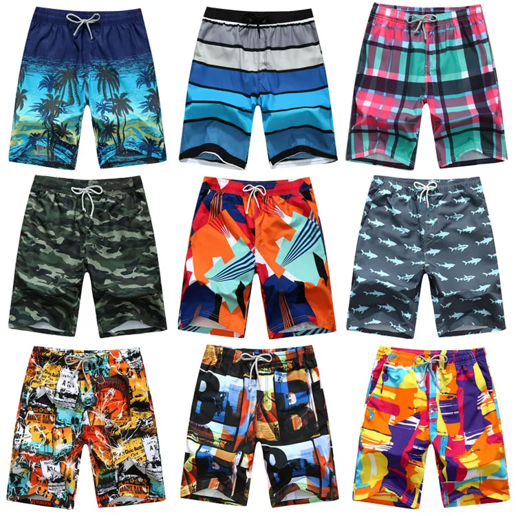 

Man Beach Shorts Swimming Boardshort Homme Wear Couples Swimwear