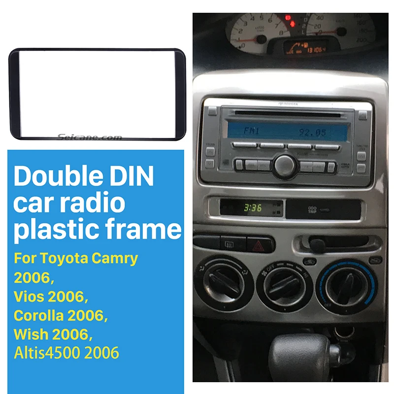 Автомагнитола Seicane 2Din 178*100 мм для Toyota Camry Vios Corolla Wish Altis 4500 dvd-плеер панель стерео