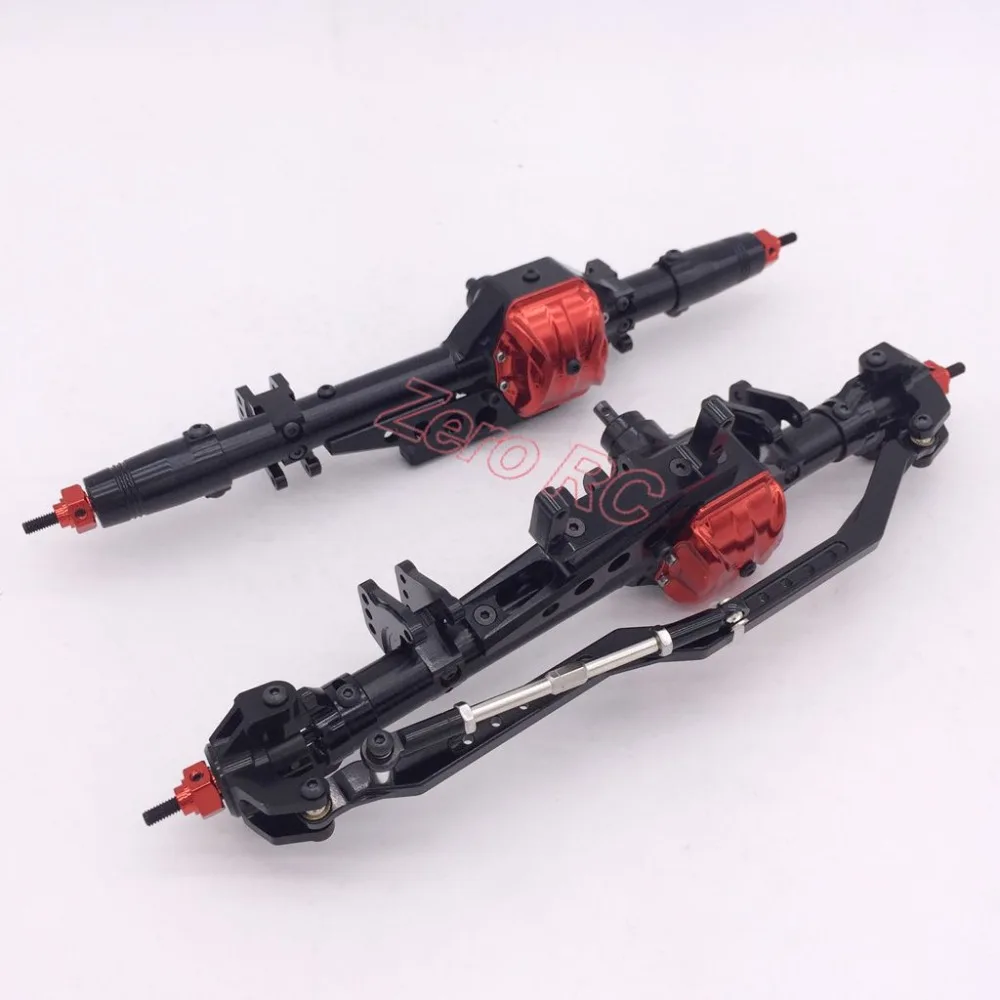 Осевая полноразмерная металлическая алюминиевая ось 1/10 WRAITH HD передняя + задняя