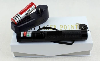 

AAA NEW High powered Military 50w 500000M 532nm Green Laser Pointers Burning Match,Burn cigarettes,pop balloon+Charger+Gift Box