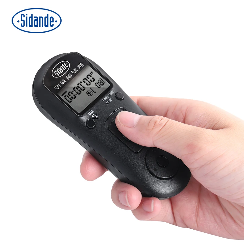 

Sidande Wireless Timer Shutter Release for Canon 5D4 5D3 5DS R 6D2 750D 70D 80D 550D 50D 450D 500 Nikon Sony Digital Camera