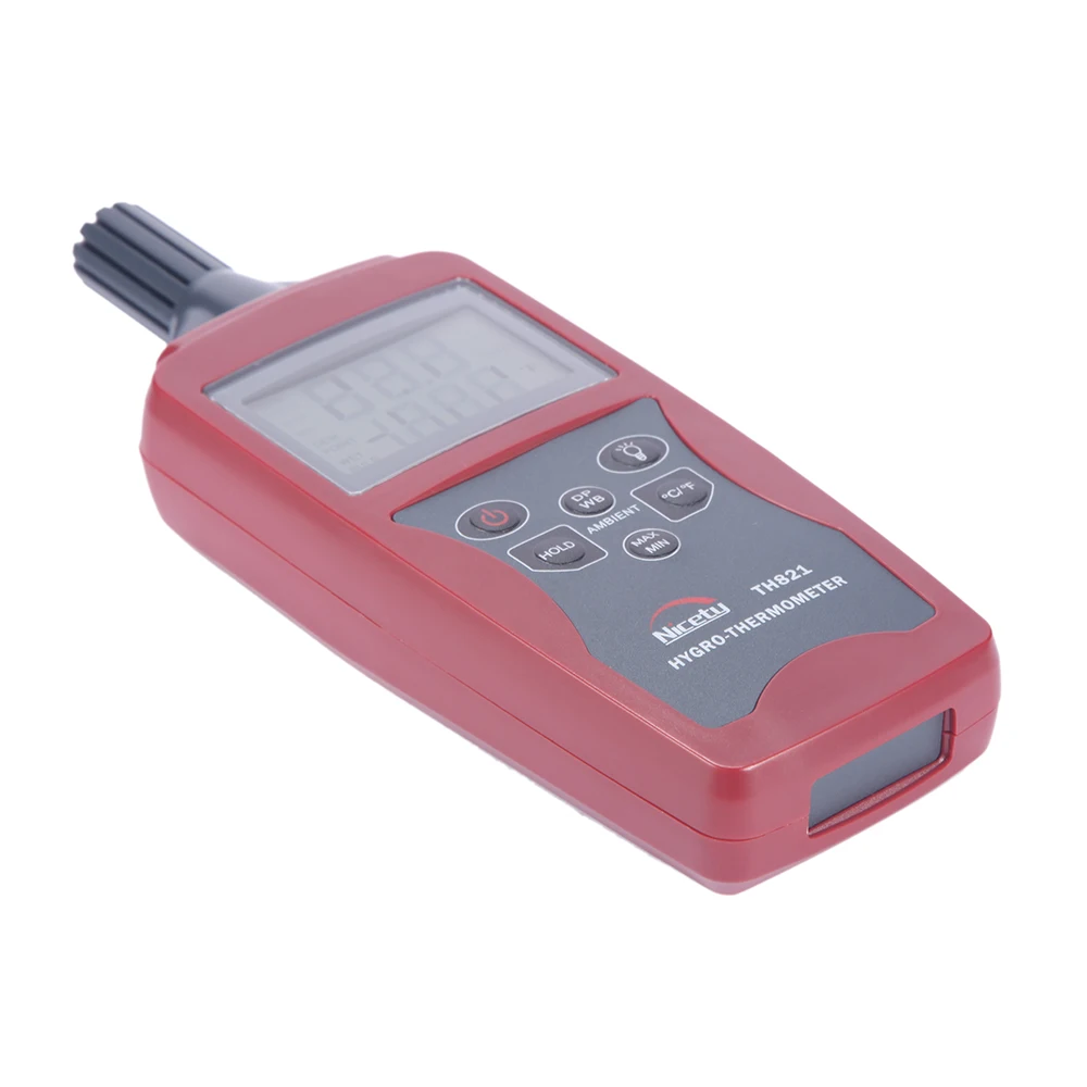 Nicetymeter TH821 цифровой термометр с максимальной температурой и гигро расчет точки