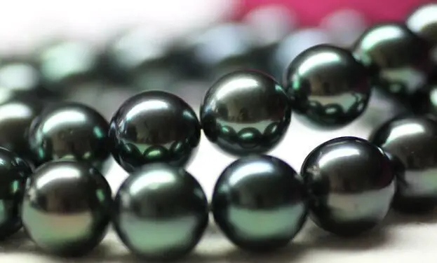 

1811-12mm natural south sea gold pearl necklace