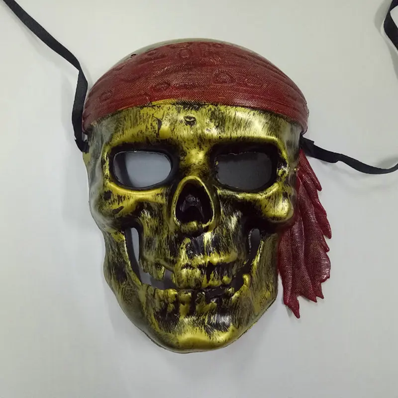 Pirates of the Caribbean Pirate Skull Mask Halloween mask Halloween party funny props toys (3)