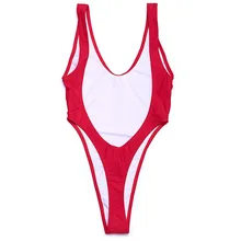 

5colorsNew One Pieces swimsuit Thong swimwear Backless Women Sexy Swimsuit Solid swimming suit monokini 2017summer beach wear