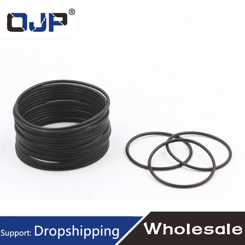 20PC/lot Rubber Ring NBR Sealing O-Ring CS5mm OD22/25/28/30/32/34/35/36/38/40/42/45/48/50mm Nitrile O Ring Seal Oring Gasket