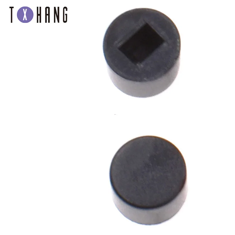 50PCS DIP-6Pin Switch 7X7mm/8X8mm Cap Self-locking/Without Lock Blue Button Control