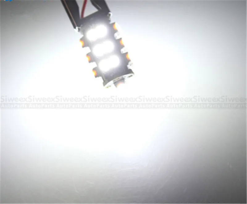 H1 Car Fog Lamps 25 3528 SMD 24 4014 LED Turn Signal Driving Bulbs White DC 12V Automobiles DRL Daytime Running Lights 2 Pcs