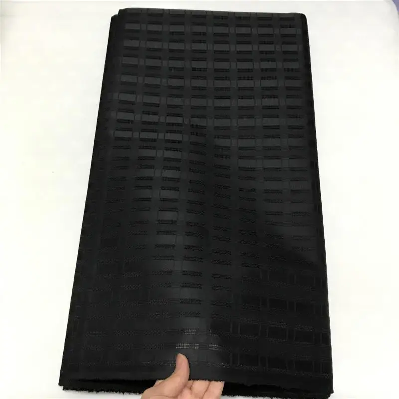 

10Yards A piece New desgin african atiku men fabric nigerian pure color Black ATIKU fabric nigerian garment fabric 30