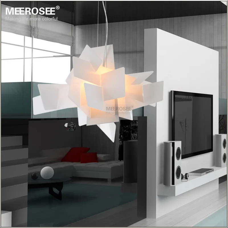 

Modern Pendant Lightings Irregular Foscarini Lustre Fixture Art Suspension Lamp Drop White Red Color Lamp Dining Room Luminaria