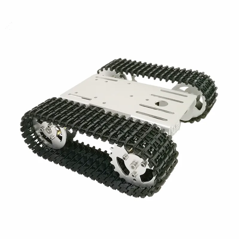 

New mini T101 Smart Robot Tank Chassis Tracked Car Platform with 33GB-520 Motor for DIY Robot Graduation RC Robot Toy Part