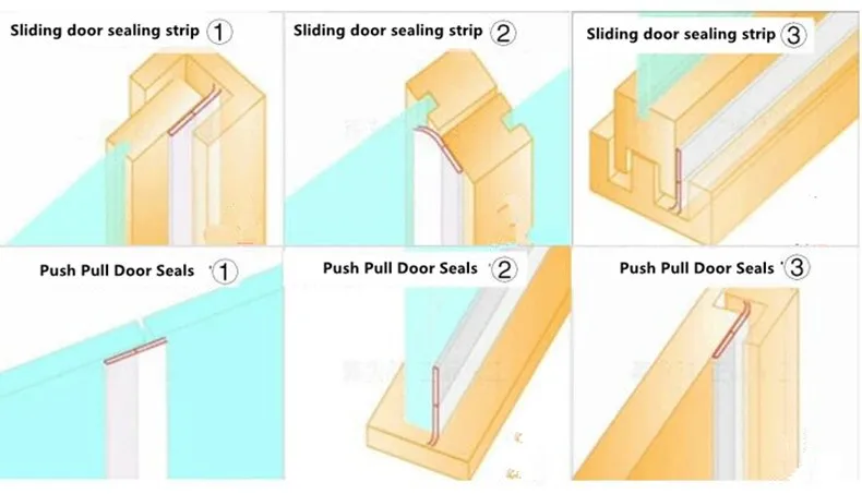 Самоклеящиеся уплотнение стекла двери и окна уплотнительные полоски windows аппаратные средства звукоизоляция двери ветрозащитный термопаста