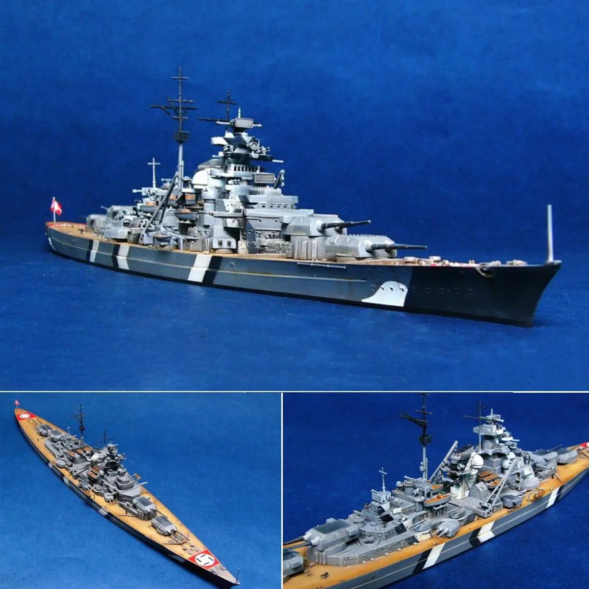 1/700 масштаб Второй мировой войны немецкий морской корабль KMS Bismarck линкор комплект модели корабля игрушка пластиковая модель сборная игрушка