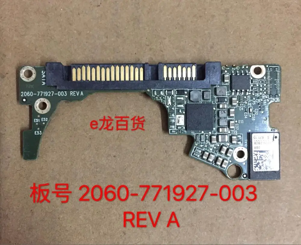 

HDD PCB logic board printed circuit board 2060-771927-003 REV A P1 for WD 2.5 SATA hard drive repair data recovery
