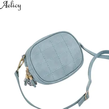 

Aelicy Brand Small Shoulder Bag for Women Messenger Bags Ladies Retro PU Leather Handbag Purse with Tassels Female Crossbody Bag