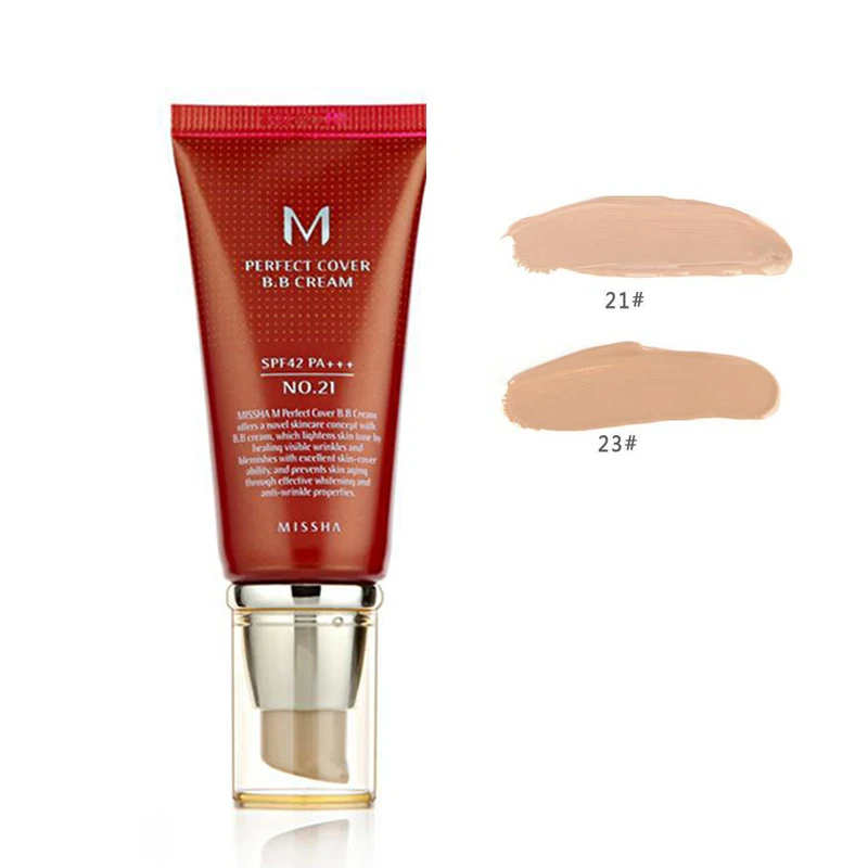 

Bb Cream Hydrating Makeup Foundation Whitening Concealer Cream Natural Perfect Cover Face Beauty Cosmetic 2 Colors