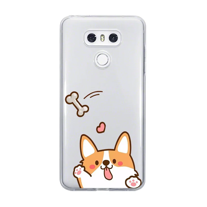 Ciciber щенок крышка с котенком для LG G6 G7 G5 G4 V20 V30 V35 V40 THINQ мягкий чехол для телефона для LG K8 K7 K10 K4 K9 K11 плюс