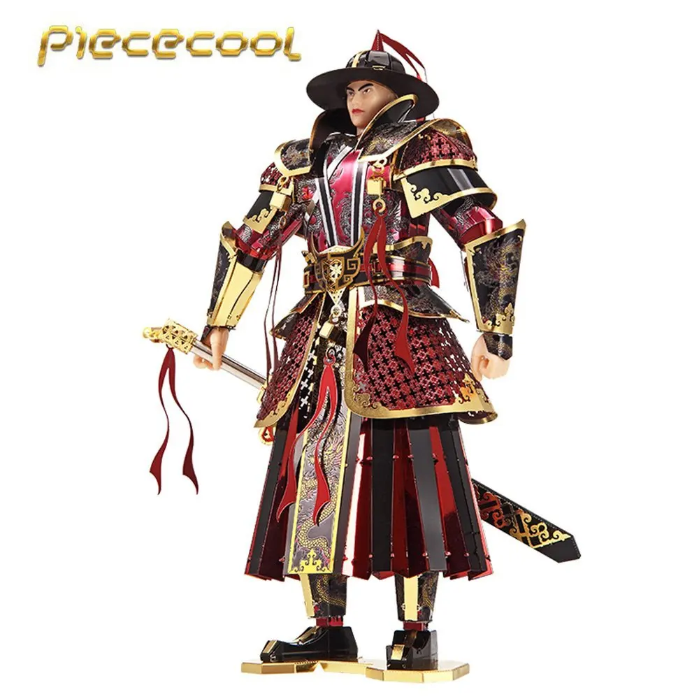 

PIECECOOL Soldier Series THE IMPERIAL GUARDS OF MING DYNASTY P090-RKG 3D Metal Assembly Model Jigsaw Puzzle DIY TOYS Creative