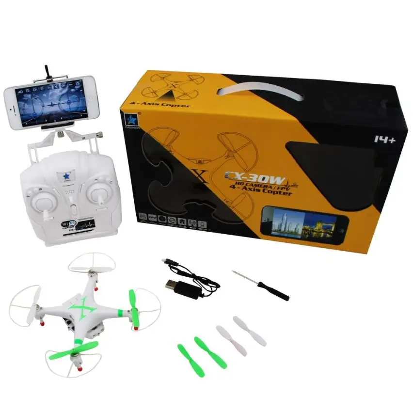 

31-MB FPV Wifi G-sensor Control Quadcopter 4CH 6 Axis RC Drone with 0.3MP Camera