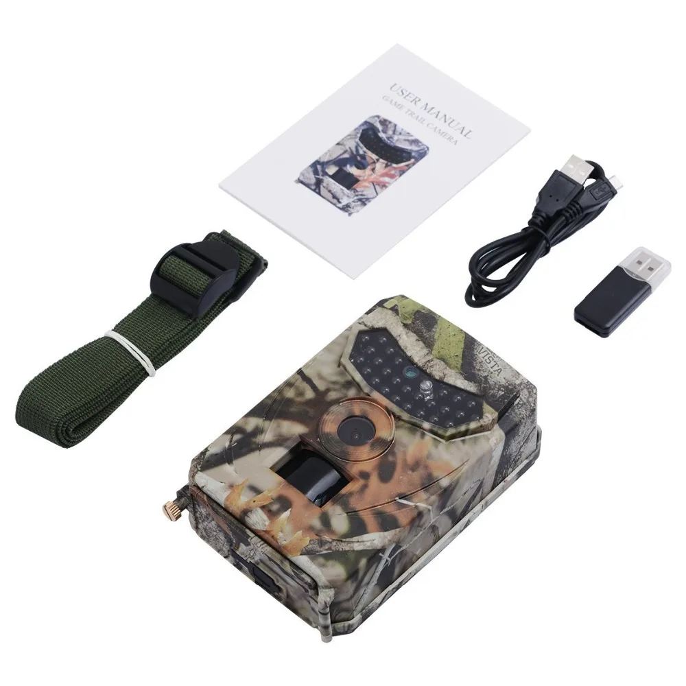 

Infared Camera Outdoor Hunting Camera 110 Wide Angle Infrared Night Vision HD Cameras Hunting Scouting Stealth Camera