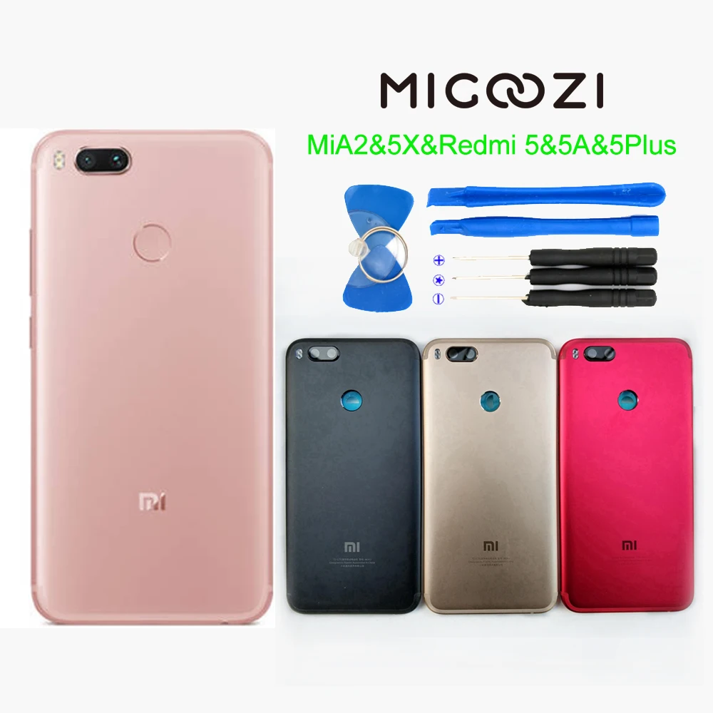 Для Xiaomi mi A1 5X mi A1 чехол на заднюю панель для Xiao mi Red mi 5 5A 5 Plus 5 Plus Prime Корпус задняя крышка батарейного отсека