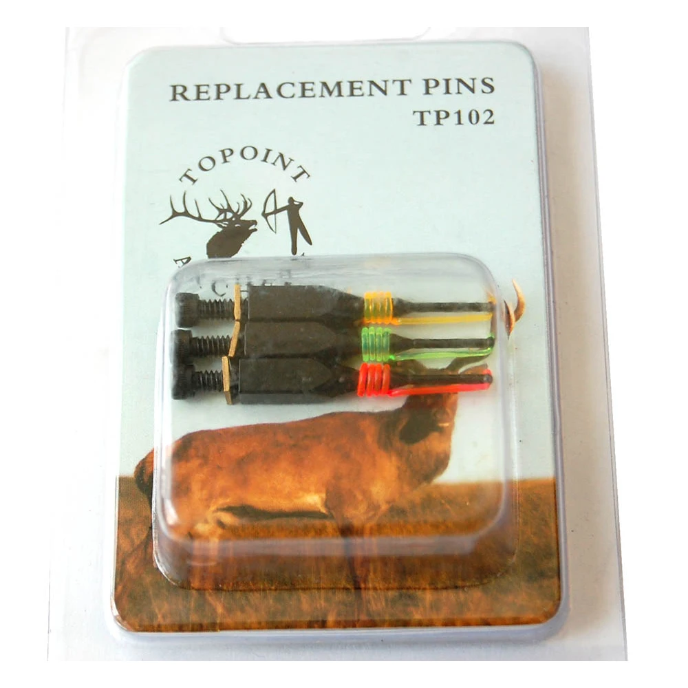 universal Replacement bow sight pin Brass Machined 0.029" fiber 3/16