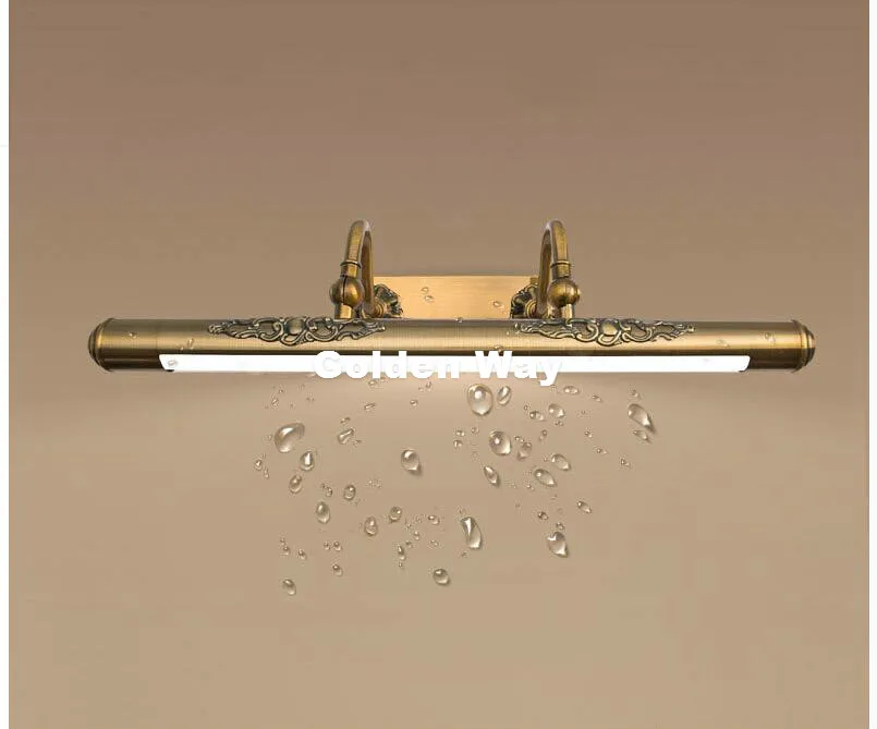 شحن مجاني البرونز مرآة الجدار مصباح 110 فولت ~ 220 فولت مصباح الحمام مرآة الفاخرة للماء الرجعية البرونزية مجلس الوزراء الغرور أضواء مرآة شحن مجاني البرونز مرآة الجدار مصباح 110 فولت ~ 220 فولت مصباح الحمام مرآة الفاخرة للماء الرجعية البرونزية مجلس الوزراء الغرور أضواء مرآة