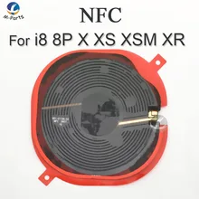 NFC чип для iPhone 8 8 Plus X XS XSM XS Max XR Беспроводная зарядка Панель катушки стикер гибкий кабель ленточная антенна датчик