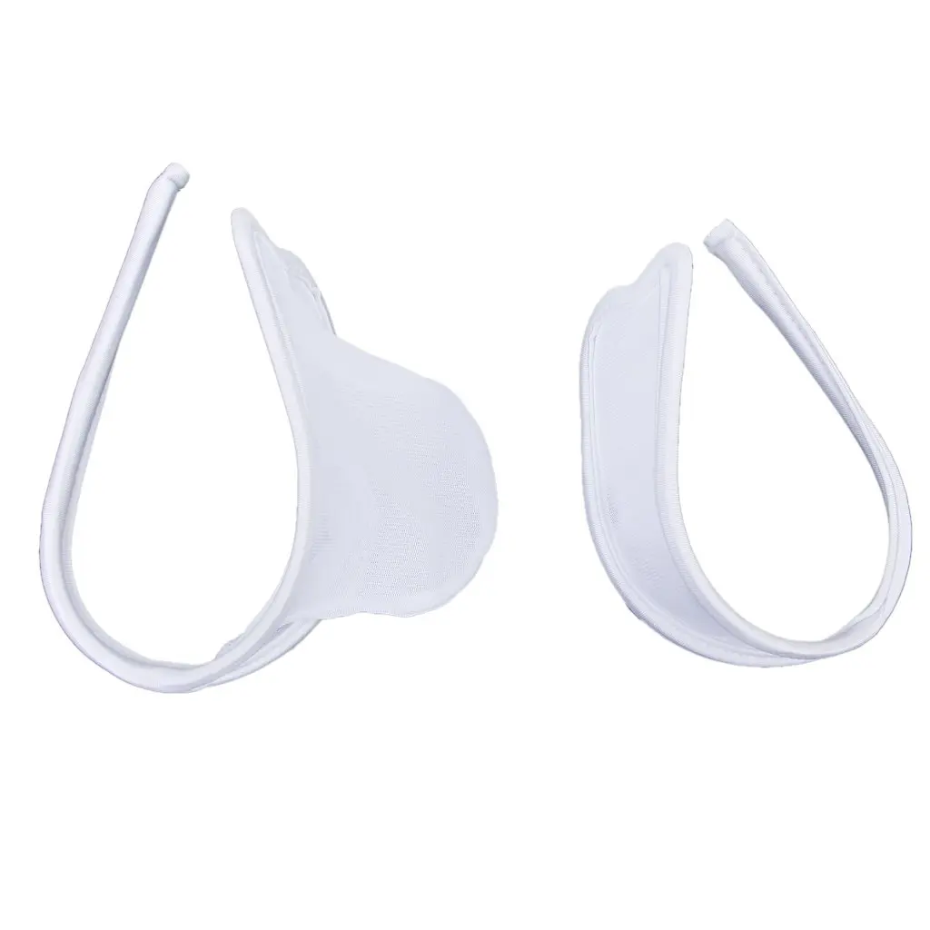 

Couples lovers Men Women C-String Thong visible Panty Underwear mesh 2ST Set White