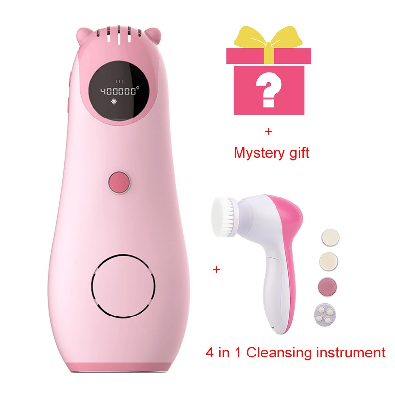 

New 4000000 Flashes Ice Cold IPL depilador a Laser Permanent Hair Removel Device Light Cat Painless Epilator bikini trimmer