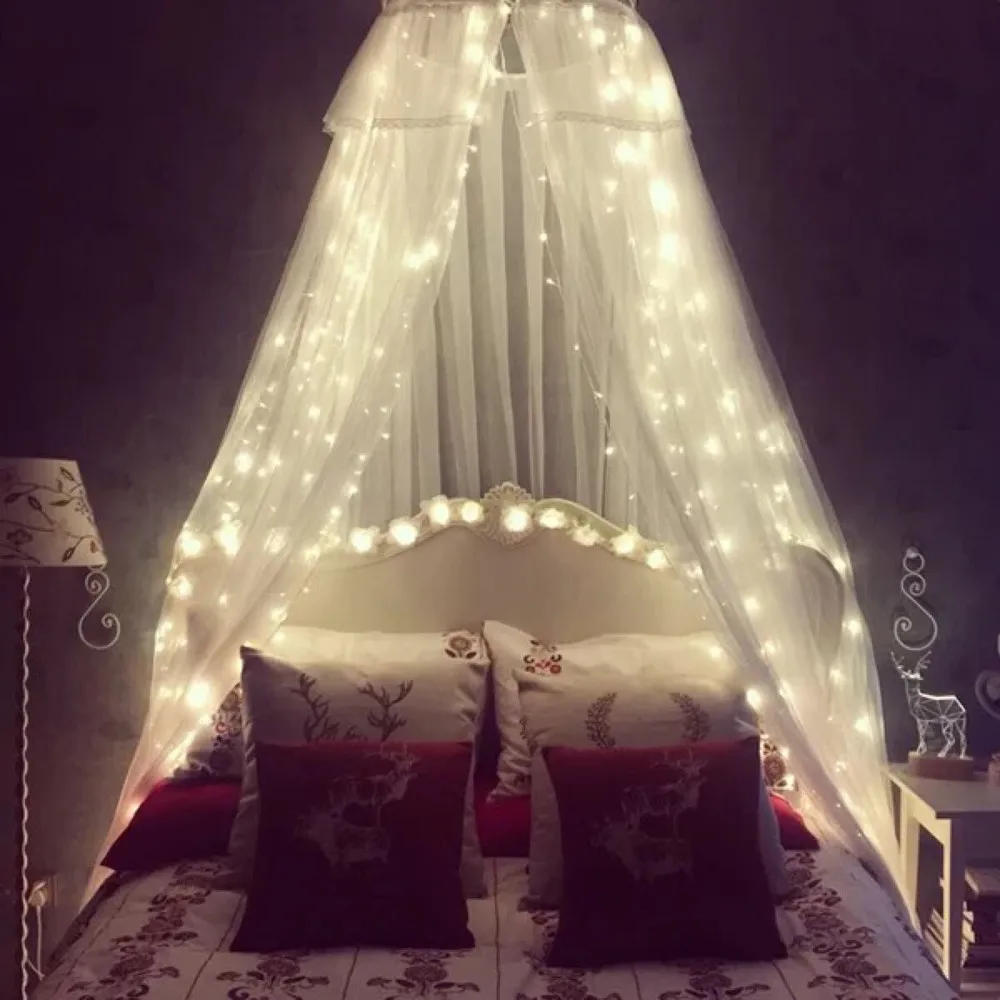 

Hot Sale Led Curtain Lights Party Wedding Indoor Outdoor Christmas Garden home decoration accessories 2018 Dropshipping