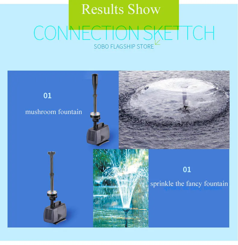 Decoration Fountain Pump