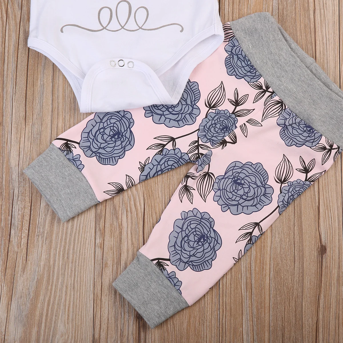 Pudcoco/3 предмета; Одежда для новорожденных девочек; мягкий хлопковый комбинезон с длинными рукавами для малышей; комплект со штанами; осенняя одежда для маленьких девочек
