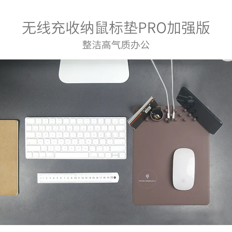 

Wireless Charger Mouse Pad Wireless Charging Rack Qi Wireless Charge Storage Mouse Pad Wireless Charge Power Rats Targets Mat