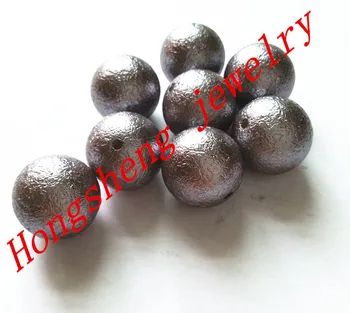 

(choose size) 12mm/16mm/20mm grey color acrylic wrinkles pearl beads for DIY chunky beads Jewelry necklace making