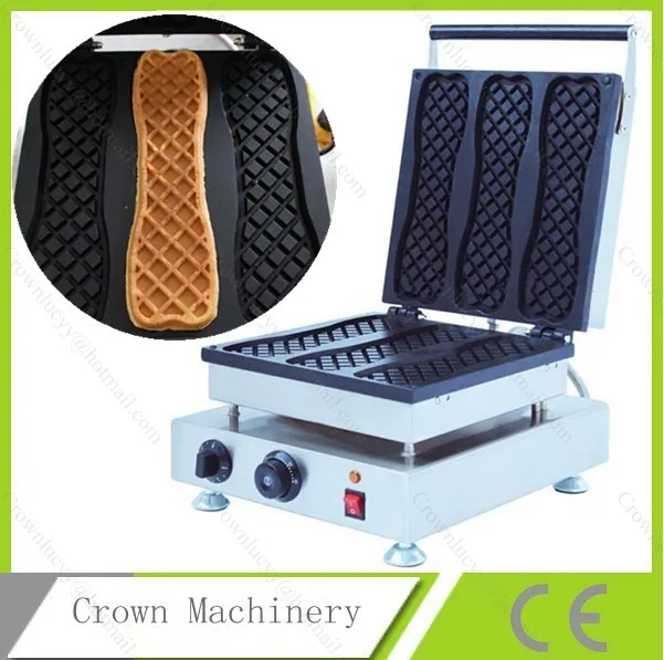 

New Design Long waffle maker, long size waffle machine