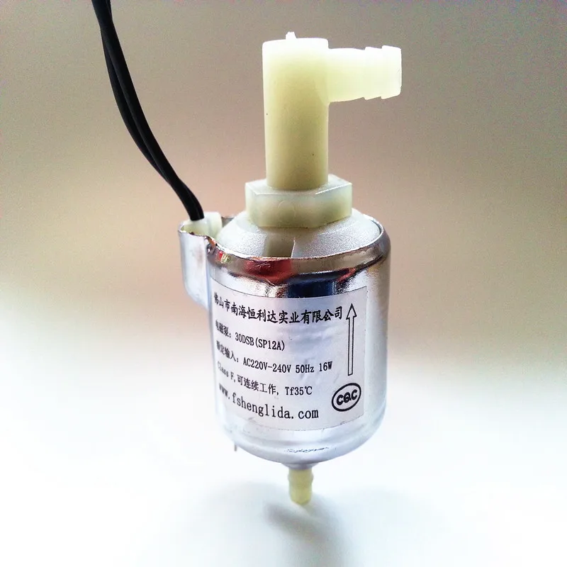 

Mop steam pump Model 30DCB (SP12A) AC220V-V240V-50HZ Voltage Power 16W