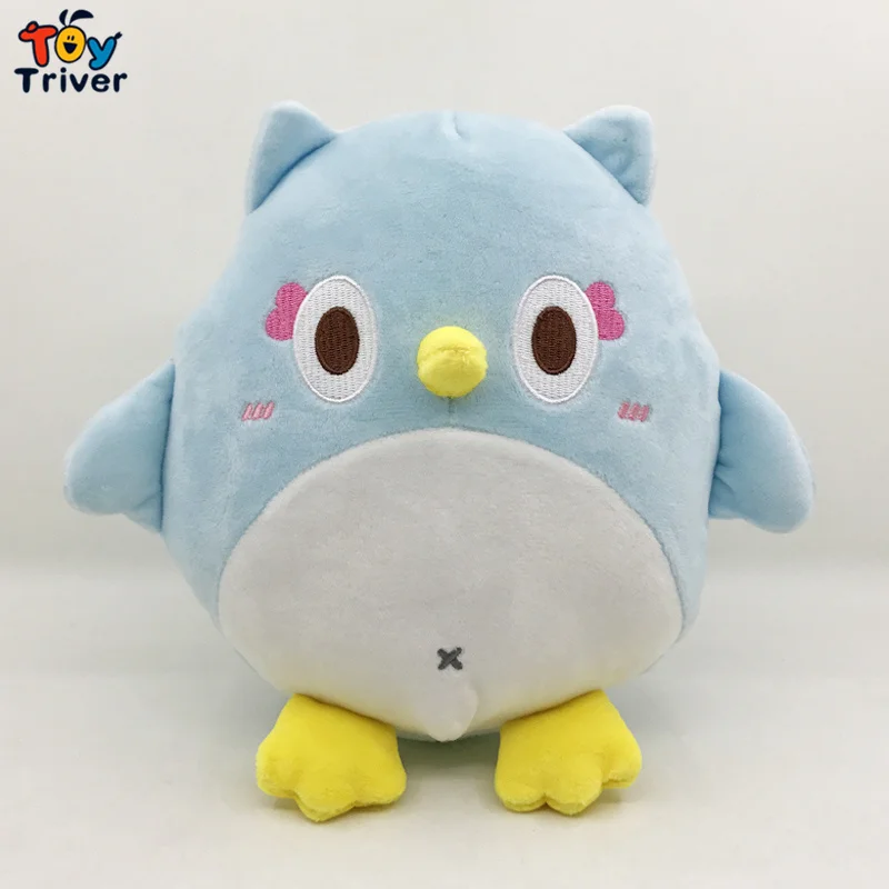 

20cm Blue Owl Plush Toy Triver Stuffed Owls Bird Dolls Baby Kids Children Kawaii Lucky Birthday Gift Appease Doll Home Decor