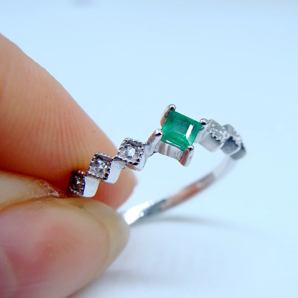 emerald ring women