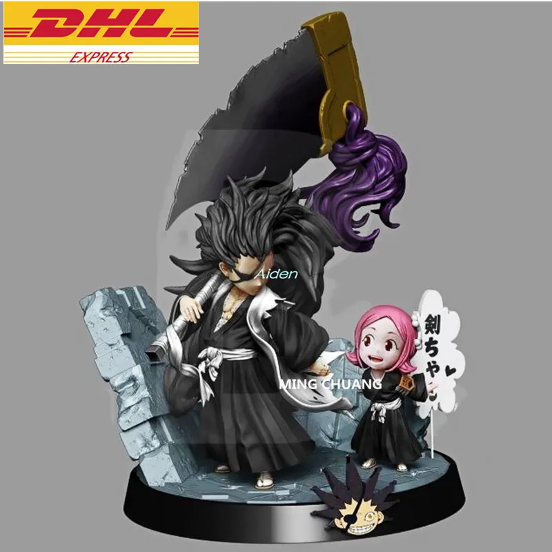 1" BLEACH статуя Gotei 13 бюст Kusajishi Yachiru полноразмерный портрет Kenpachi сараки GK фигурка PF игрушка коробка 27 см B1479