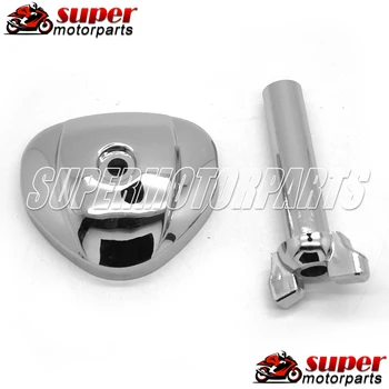

Motorcycle Fuel Tank Switch Handle and Carburetor Cover For HONDA STEED400 Steed 600 VLX400 600
