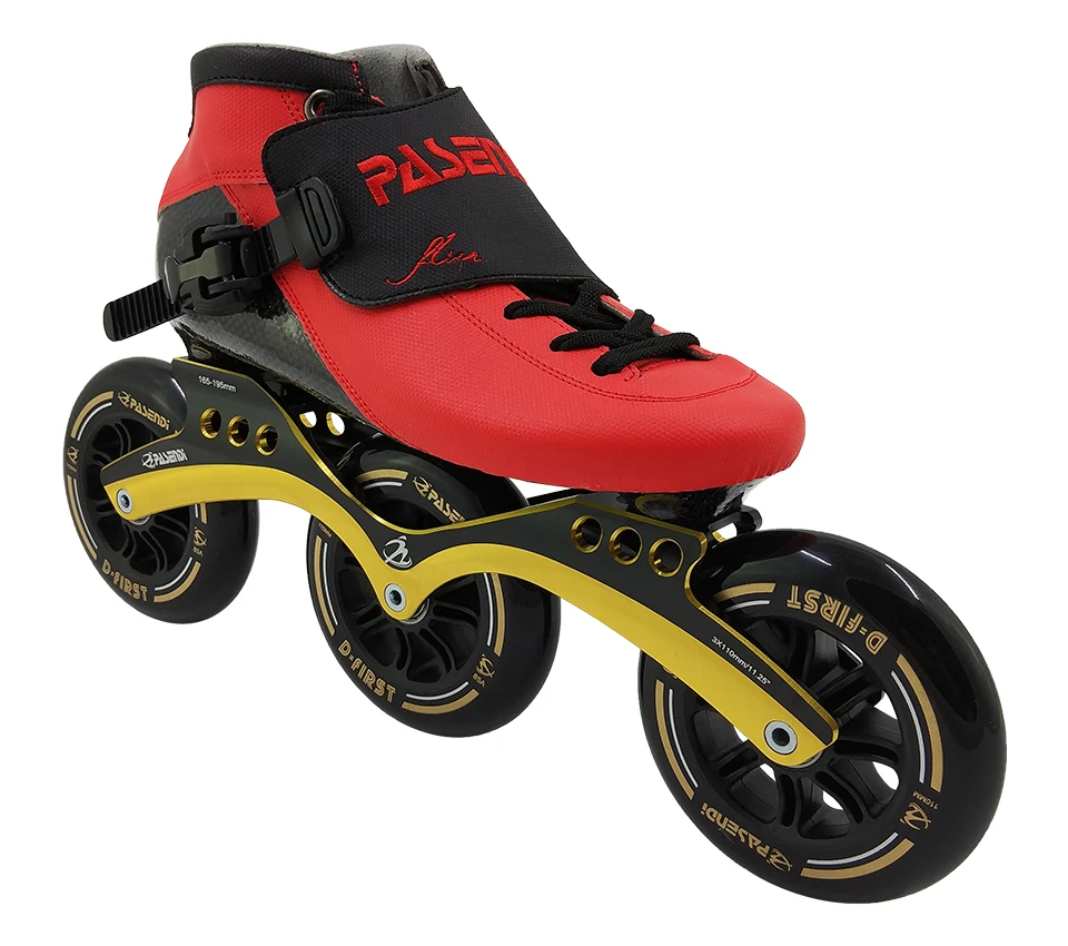 PASENDI بالحرارة الأحذية سرعة الزلاجات المهنية Patines الرجال مضمنة أحذية التزلج الكبار الطفل الكربون الحرارة قابل للتشكيل تزلج