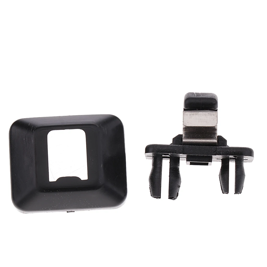 High Quality 2 Pcs Sun Visor Clip Hook Holder for Audi A5 Q5 13 14 15 Stable Characteristics High Reliability